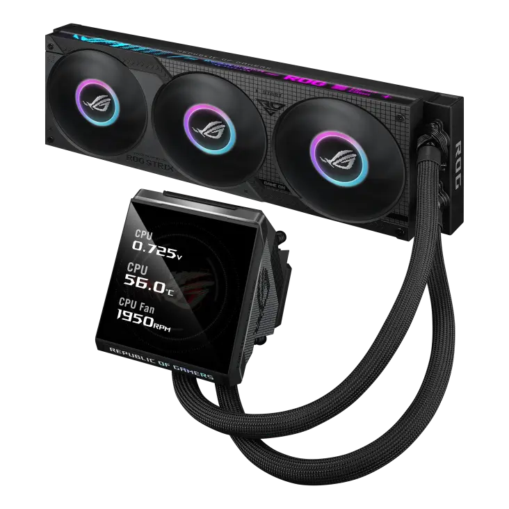 ASUS ROG STRIX LC IV 360 RGB LCD BLACK