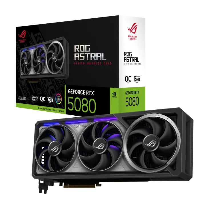 ASUS GEFORCE ROG ASTRAL RTX5080 OC 16GB
