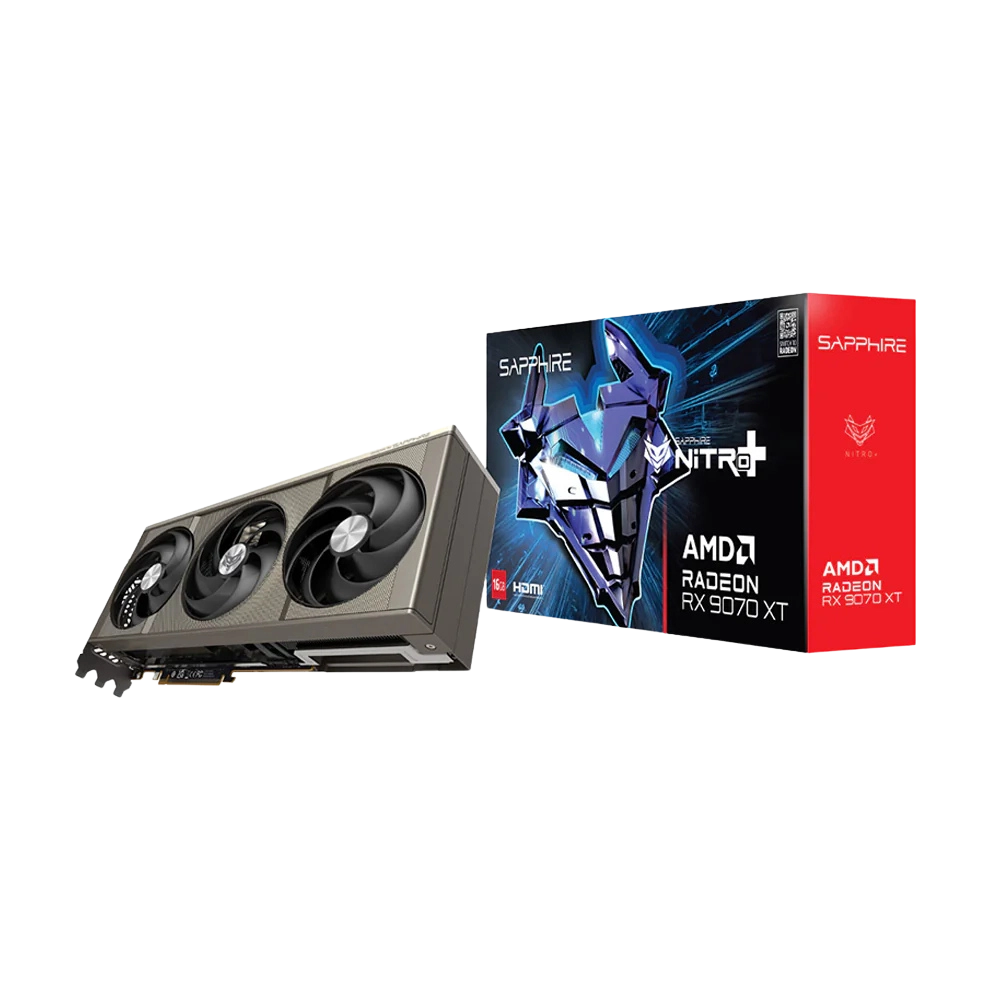 SAPPHIRE NITRO+ RX9070XT GAMING OC 16GB