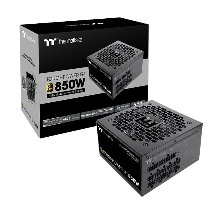 THERMALTAKE TOUGHPOWER GT 850W ATX3.1 PCIE 5.1 80PLUS GOLD FULL MODULAR